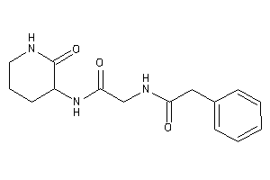 N-(2-keto-3-piperidyl)-2-[(2-phenylacetyl)amino]acetamide