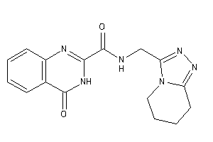 4-keto-N-(5,6,7,8-tetrahydro-[1,2,4]triazolo[4,3-a]pyridin-3-ylmethyl)-3H-quinazoline-2-carboxamide