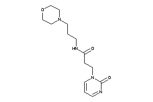 3-(2-ketopyrimidin-1-yl)-N-(3-morpholinopropyl)propionamide