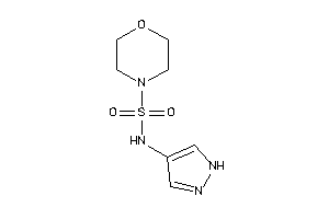 N-(1H-pyrazol-4-yl)morpholine-4-sulfonamide