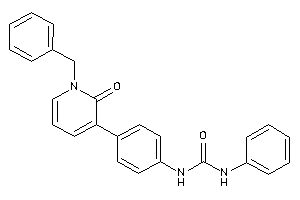 1-[4-(1-benzyl-2-keto-3-pyridyl)phenyl]-3-phenyl-urea
