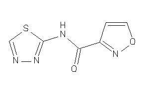 N-(1,3,4-thiadiazol-2-yl)isoxazole-3-carboxamide