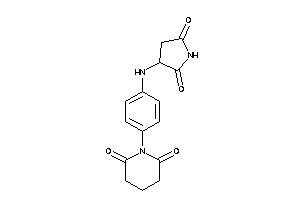 1-[4-[(2,5-diketopyrrolidin-3-yl)amino]phenyl]piperidine-2,6-quinone