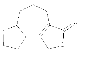 4,5,6,6a,7,8,9,9a-octahydro-1H-azuleno[4,5-c]furan-3-one