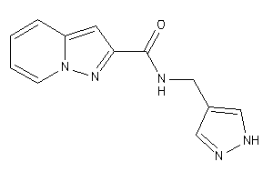 N-(1H-pyrazol-4-ylmethyl)pyrazolo[1,5-a]pyridine-2-carboxamide