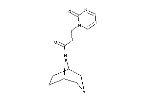 1-[3-(8-azabicyclo[3.2.1]octan-8-yl)-3-keto-propyl]pyrimidin-2-one