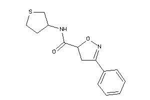 3-phenyl-N-tetrahydrothiophen-3-yl-2-isoxazoline-5-carboxamide