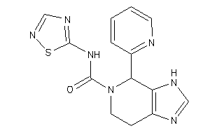 Image of 4-(2-pyridyl)-N-(1,2,4-thiadiazol-5-yl)-3,4,6,7-tetrahydroimidazo[4,5-c]pyridine-5-carboxamide