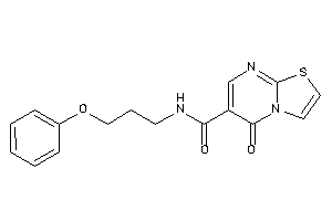 Image of 5-keto-N-(3-phenoxypropyl)thiazolo[3,2-a]pyrimidine-6-carboxamide