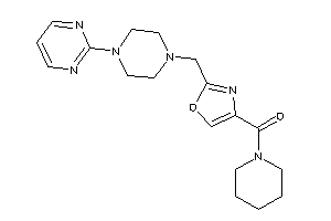 Piperidino-[2-[[4-(2-pyrimidyl)piperazino]methyl]oxazol-4-yl]methanone