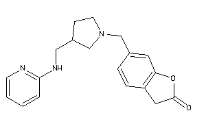 6-[[3-[(2-pyridylamino)methyl]pyrrolidino]methyl]coumaran-2-one