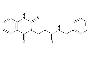 Image of N-benzyl-3-(4-keto-2-thioxo-1H-quinazolin-3-yl)propionamide