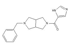 (5-benzyl-1,3,3a,4,6,6a-hexahydropyrrolo[3,4-c]pyrrol-2-yl)-(1H-imidazol-5-yl)methanone