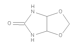 Image of 3a,4,6,6a-tetrahydro-[1,3]dioxolo[4,5-d]imidazol-5-one