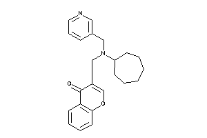 3-[[cycloheptyl(3-pyridylmethyl)amino]methyl]chromone