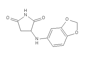 3-(1,3-benzodioxol-5-ylamino)pyrrolidine-2,5-quinone