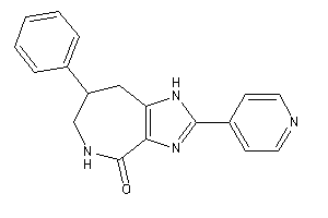 Image of 7-phenyl-2-(4-pyridyl)-5,6,7,8-tetrahydro-1H-imidazo[4,5-c]azepin-4-one