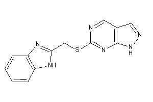 6-(1H-benzimidazol-2-ylmethylthio)-1H-pyrazolo[3,4-d]pyrimidine