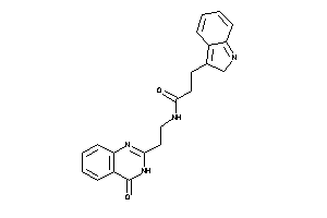 3-(2H-indol-3-yl)-N-[2-(4-keto-3H-quinazolin-2-yl)ethyl]propionamide