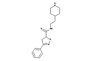 3-phenyl-N-[2-(4-piperidyl)ethyl]-2-isoxazoline-5-carboxamide