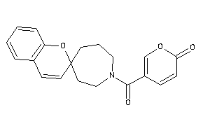 5-(spiro[azepane-4,2'-chromene]-1-carbonyl)pyran-2-one