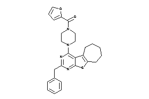 [4-(benzylBLAHyl)piperazino]-(2-furyl)methanone