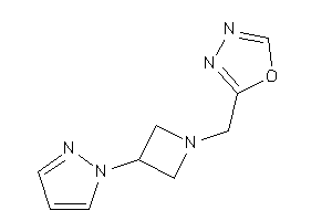 2-[(3-pyrazol-1-ylazetidin-1-yl)methyl]-1,3,4-oxadiazole