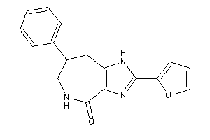 Image of 2-(2-furyl)-7-phenyl-5,6,7,8-tetrahydro-1H-imidazo[4,5-c]azepin-4-one