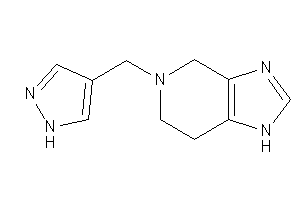 5-(1H-pyrazol-4-ylmethyl)-1,4,6,7-tetrahydroimidazo[4,5-c]pyridine