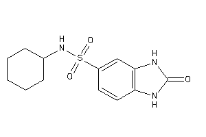 N-cyclohexyl-2-keto-1,3-dihydrobenzimidazole-5-sulfonamide