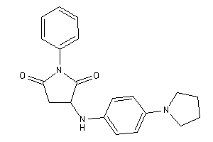 1-phenyl-3-(4-pyrrolidinoanilino)pyrrolidine-2,5-quinone