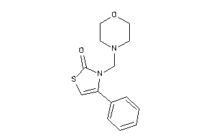 3-(morpholinomethyl)-4-phenyl-4-thiazolin-2-one