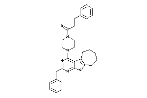 1-[4-(benzylBLAHyl)piperazino]-3-phenyl-propan-1-one