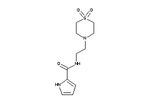 N-[2-(1,1-diketo-1,4-thiazinan-4-yl)ethyl]-1H-pyrrole-2-carboxamide