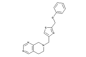 4-(6,8-dihydro-5H-pyrido[3,4-d]pyrimidin-7-ylmethyl)-2-(phenoxymethyl)thiazole