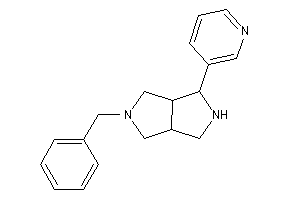 5-benzyl-3-(3-pyridyl)-2,3,3a,4,6,6a-hexahydro-1H-pyrrolo[3,4-c]pyrrole