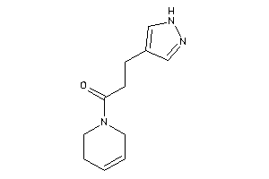 1-(3,6-dihydro-2H-pyridin-1-yl)-3-(1H-pyrazol-4-yl)propan-1-one