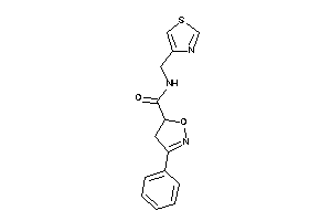 3-phenyl-N-(thiazol-4-ylmethyl)-2-isoxazoline-5-carboxamide