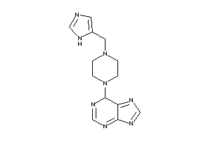 6-[4-(1H-imidazol-5-ylmethyl)piperazino]-6H-purine