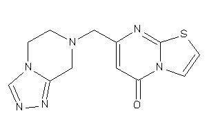 7-(6,8-dihydro-5H-[1,2,4]triazolo[4,3-a]pyrazin-7-ylmethyl)thiazolo[3,2-a]pyrimidin-5-one