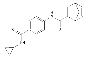 N-[4-(cyclopropylcarbamoyl)phenyl]bicyclo[2.2.1]hept-2-ene-5-carboxamide