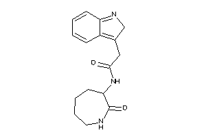 2-(2H-indol-3-yl)-N-(2-ketoazepan-3-yl)acetamide