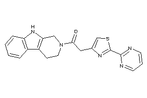 2-[2-(2-pyrimidyl)thiazol-4-yl]-1-(1,3,4,9-tetrahydro-$b-carbolin-2-yl)ethanone