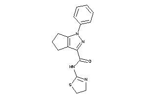 1-phenyl-N-(2-thiazolin-2-yl)-5,6-dihydro-4H-cyclopenta[c]pyrazole-3-carboxamide