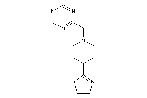 2-[1-(s-triazin-2-ylmethyl)-4-piperidyl]thiazole