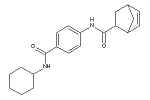 N-[4-(cyclohexylcarbamoyl)phenyl]bicyclo[2.2.1]hept-2-ene-5-carboxamide