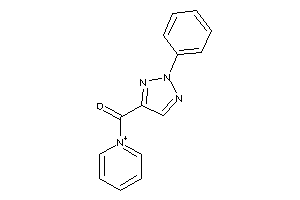 (2-phenyltriazol-4-yl)-pyridin-1-ium-1-yl-methanone