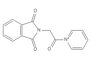 2-(2-keto-2-pyridin-1-ium-1-yl-ethyl)isoindoline-1,3-quinone