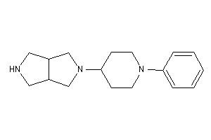 2-(1-phenyl-4-piperidyl)-3,3a,4,5,6,6a-hexahydro-1H-pyrrolo[3,4-c]pyrrole