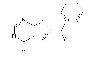 6-(pyridin-1-ium-1-carbonyl)-3H-thieno[2,3-d]pyrimidin-4-one